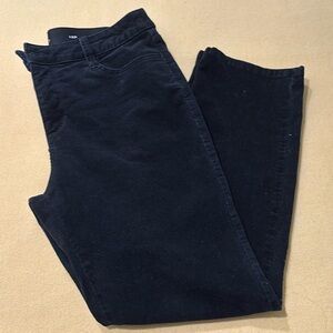 Black cordouroy slacks St John’s Bay